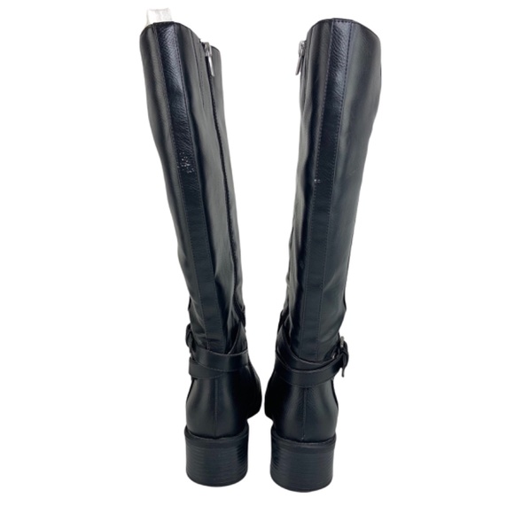 Chaps Heeled Boots Rhiannon Black - Picture 3 of 8